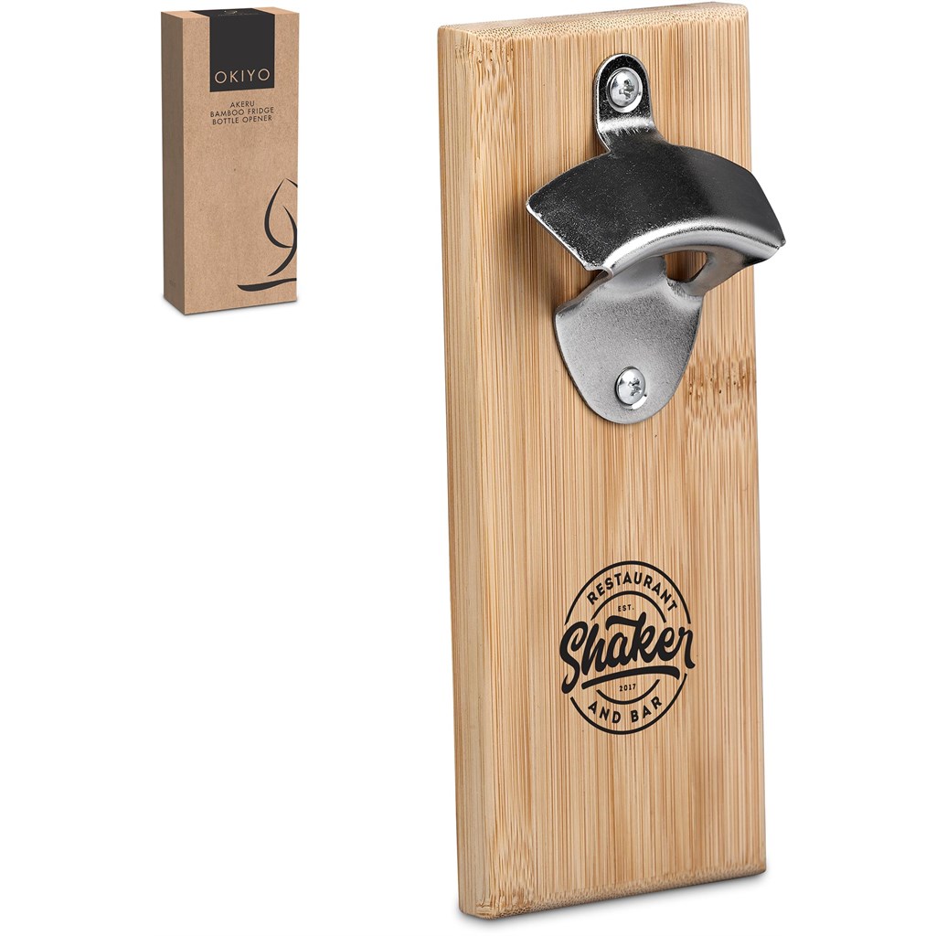 Okiyo Akeru Bamboo Fridge Bottle Opener - Image 13
