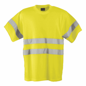 150g Poly Cotton Safety T-Shirt with tape