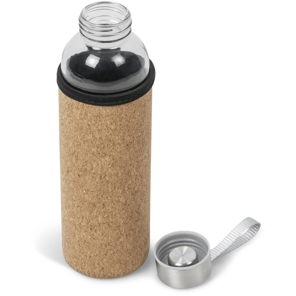 Kooshty Kork Glass Water Bottle - 500ml - Image 9