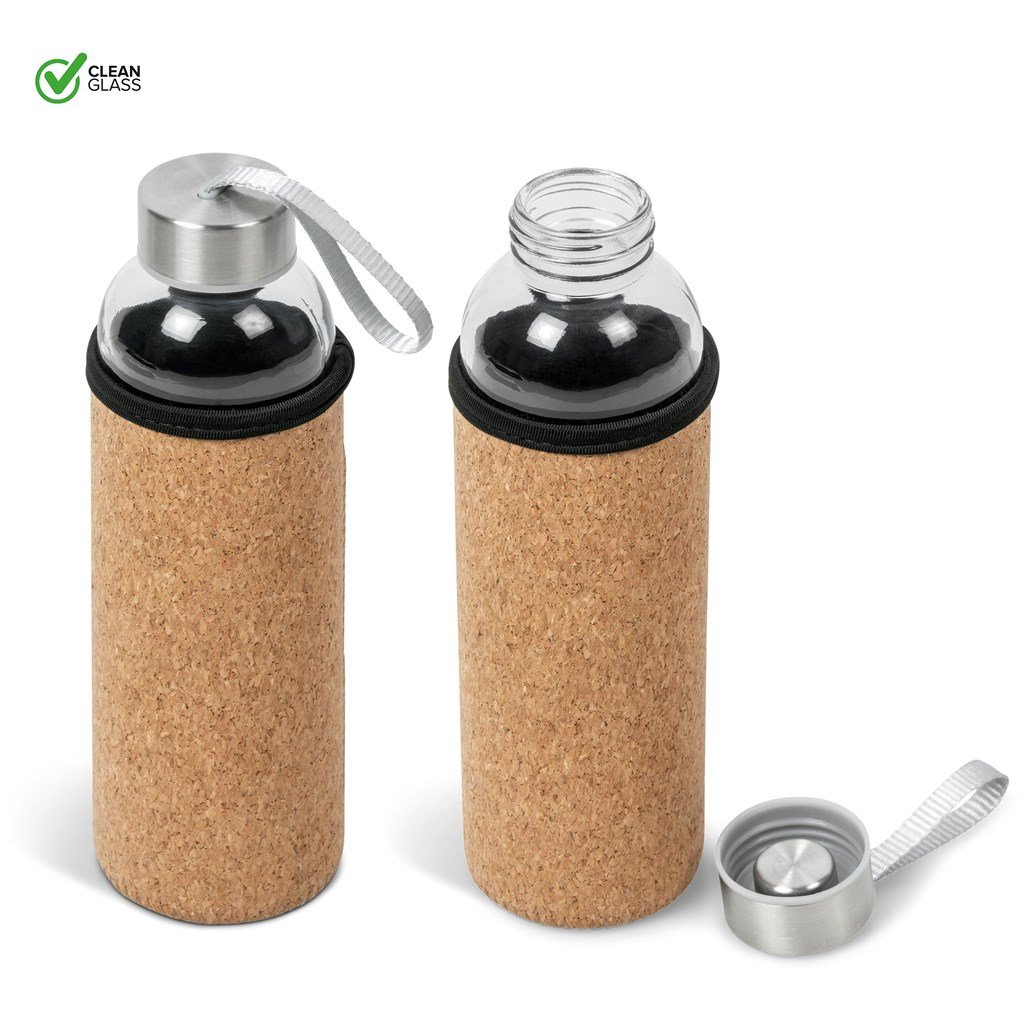 Kooshty Kork Glass Water Bottle - 500ml - Image 8