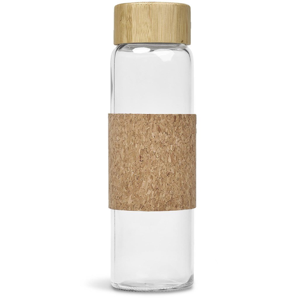 Kooshty Clear Bamboost Glass Water Bottle - 700ml - Image 5