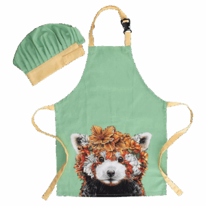 Marini Ferlazzo Wild Planet Kids Apron & Hat Set