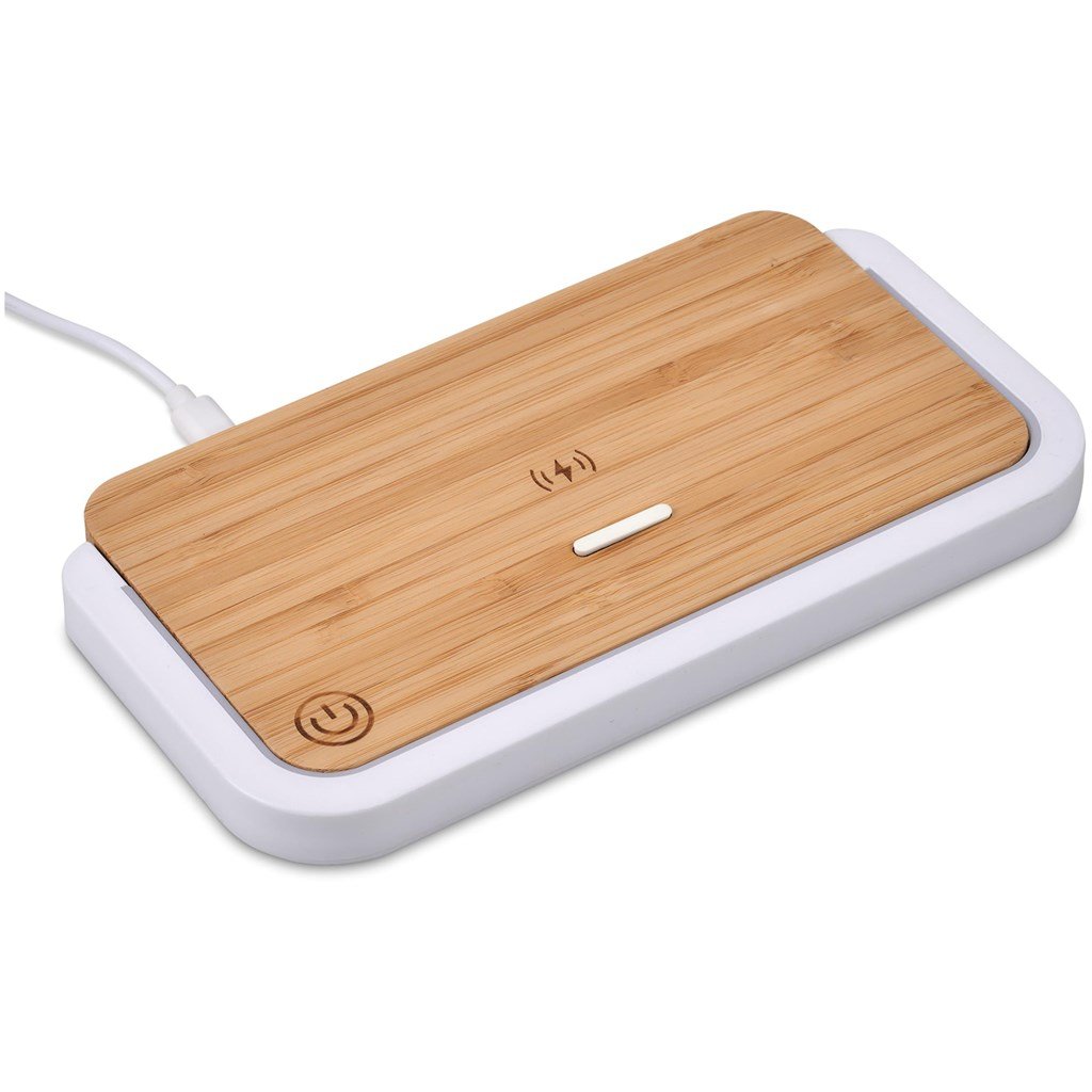 Okiyo Yoru Bamboo Wireless Charger & Night Light - Image 22