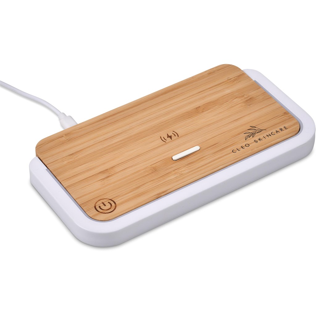 Okiyo Yoru Bamboo Wireless Charger & Night Light - Image 23
