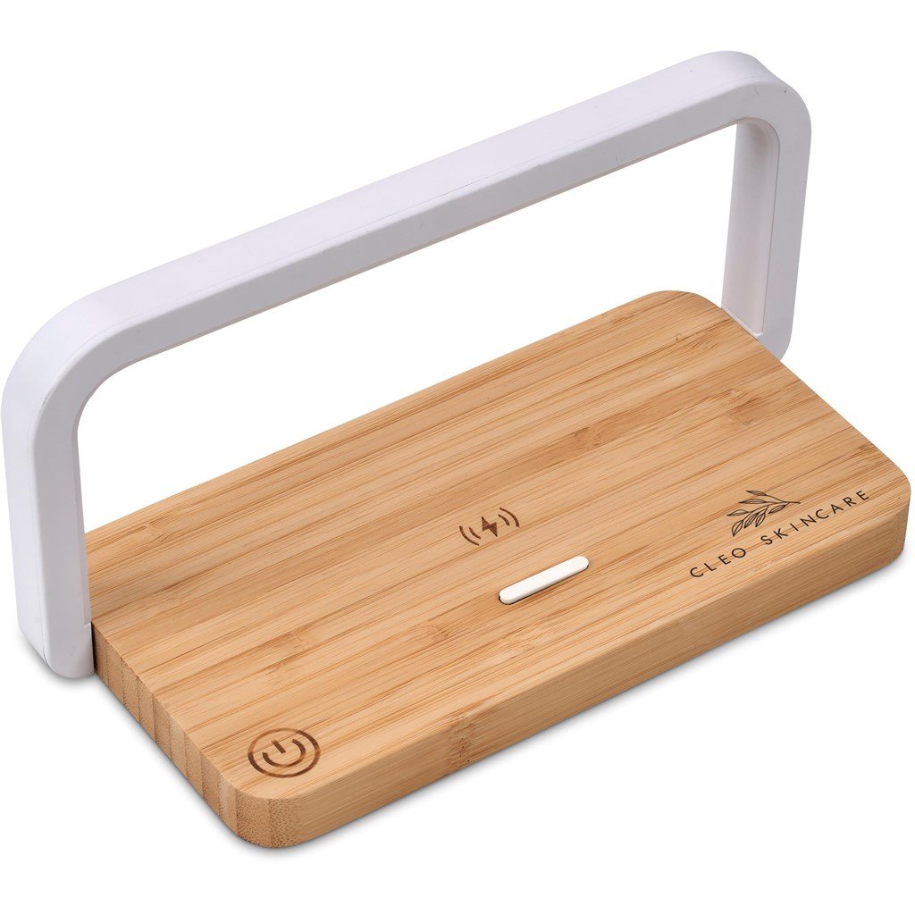 Okiyo Yoru Bamboo Wireless Charger & Night Light - Image 17