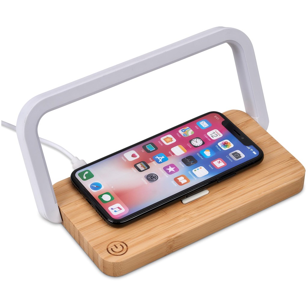 Okiyo Yoru Bamboo Wireless Charger & Night Light - Image 29
