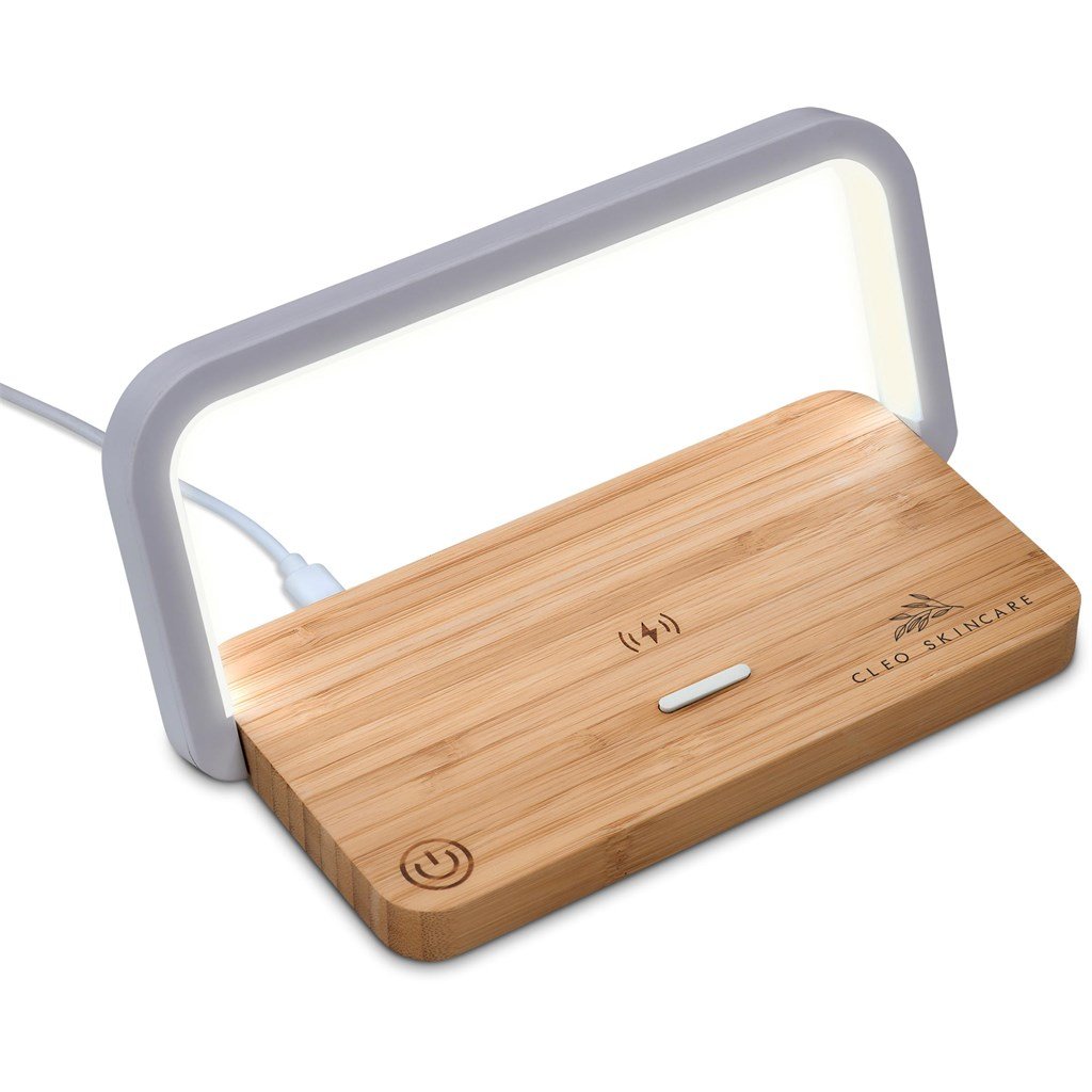 Okiyo Yoru Bamboo Wireless Charger & Night Light - Image 14