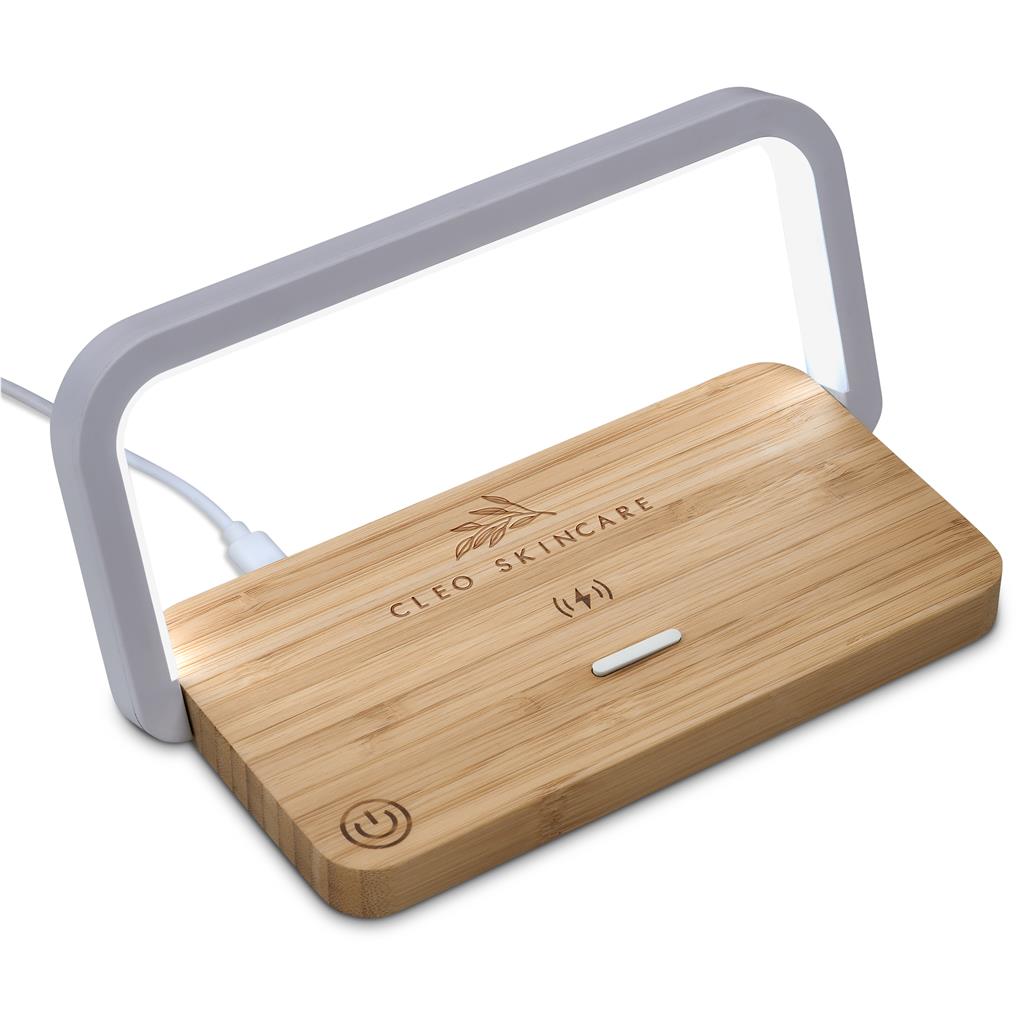 Okiyo Yoru Bamboo Wireless Charger & Night Light - Image 30