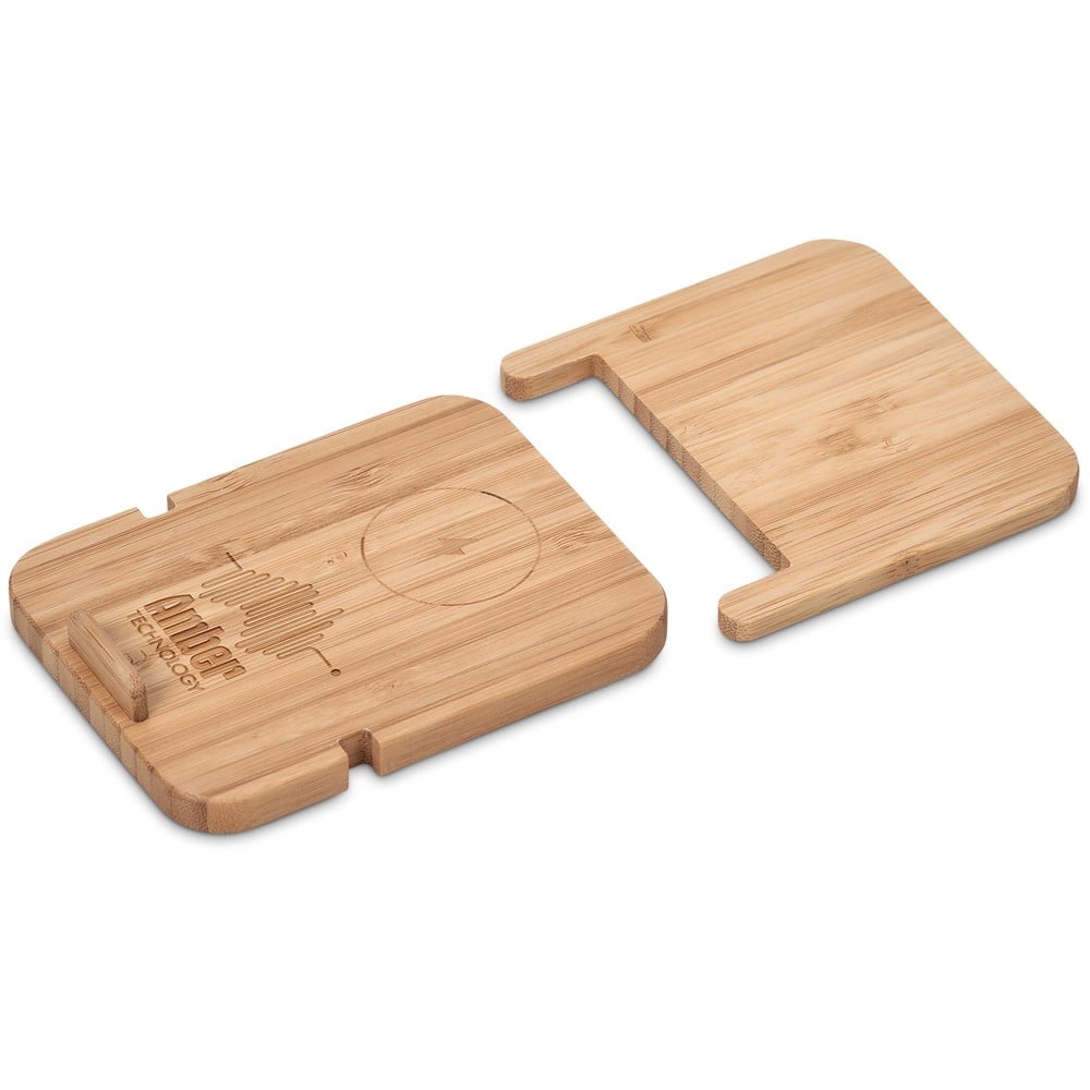 Okiyo Noryoku Bamboo Wireless Charging Phone Stand - Image 12