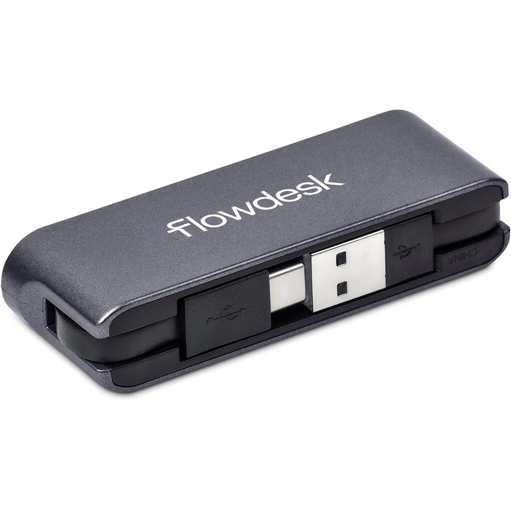 Swiss Cougar Dubai USB Hub - Gun Metal - Image 6