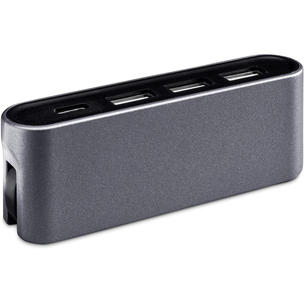 Swiss Cougar Dubai USB Hub - Gun Metal - Image 3