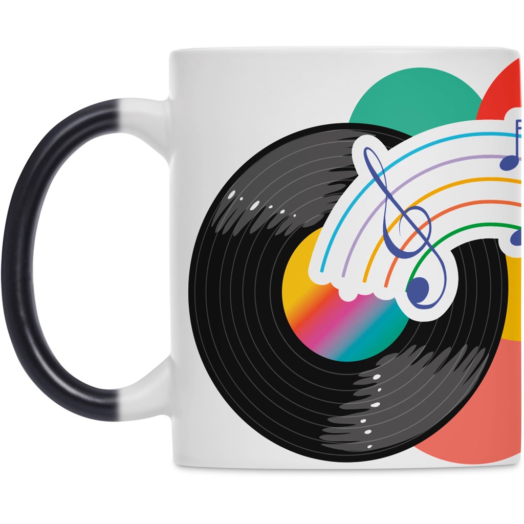 Altitude Transition Sublimation Ceramic Coffee Mug - 325ml - Image 4