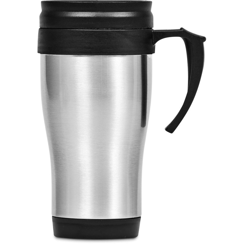 Altitude Arabica Stainless Steel & Plastic Double-Wall Mug - 450ml - Image 2