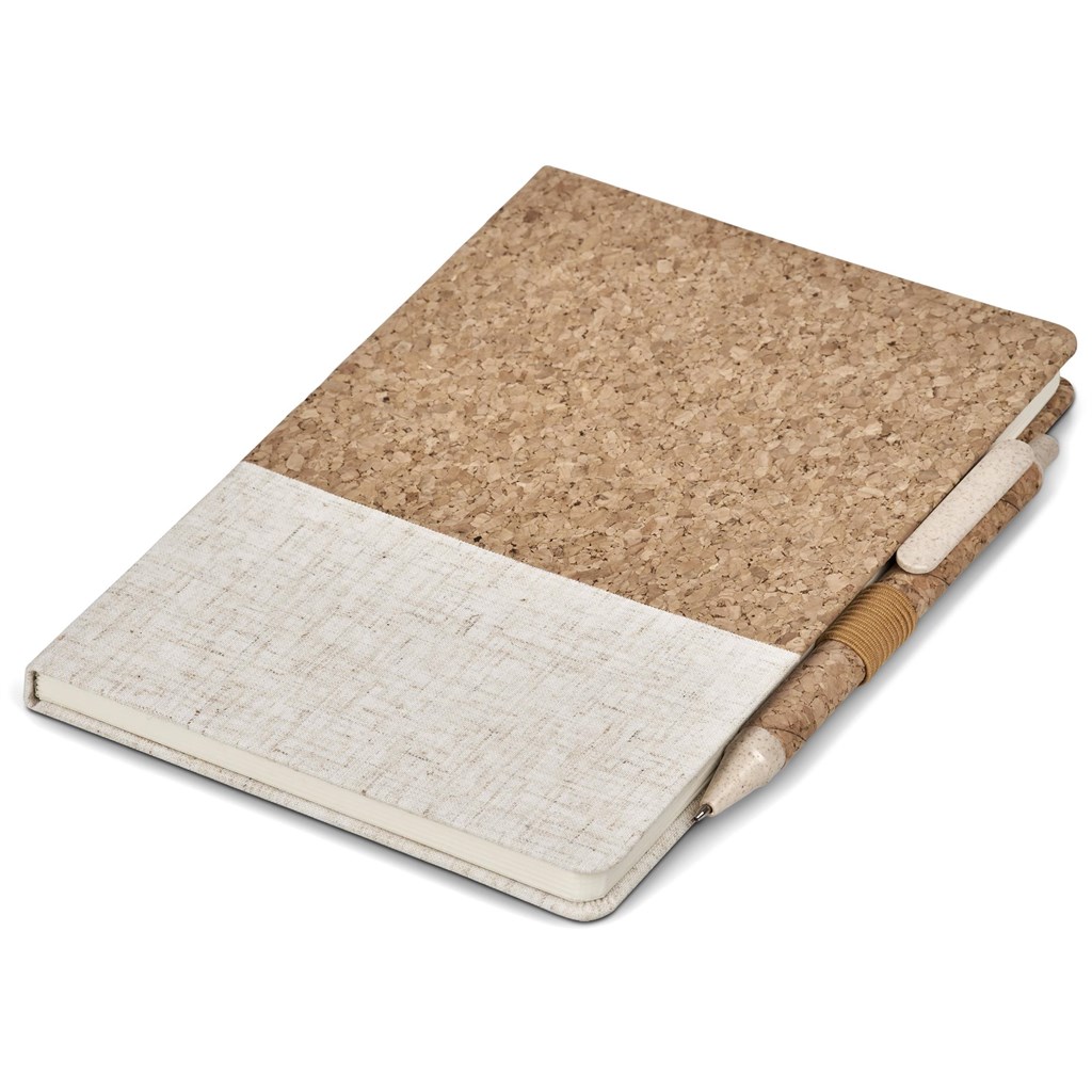Okiyo Cardon Cork Notebook & Pen Set - Image 12