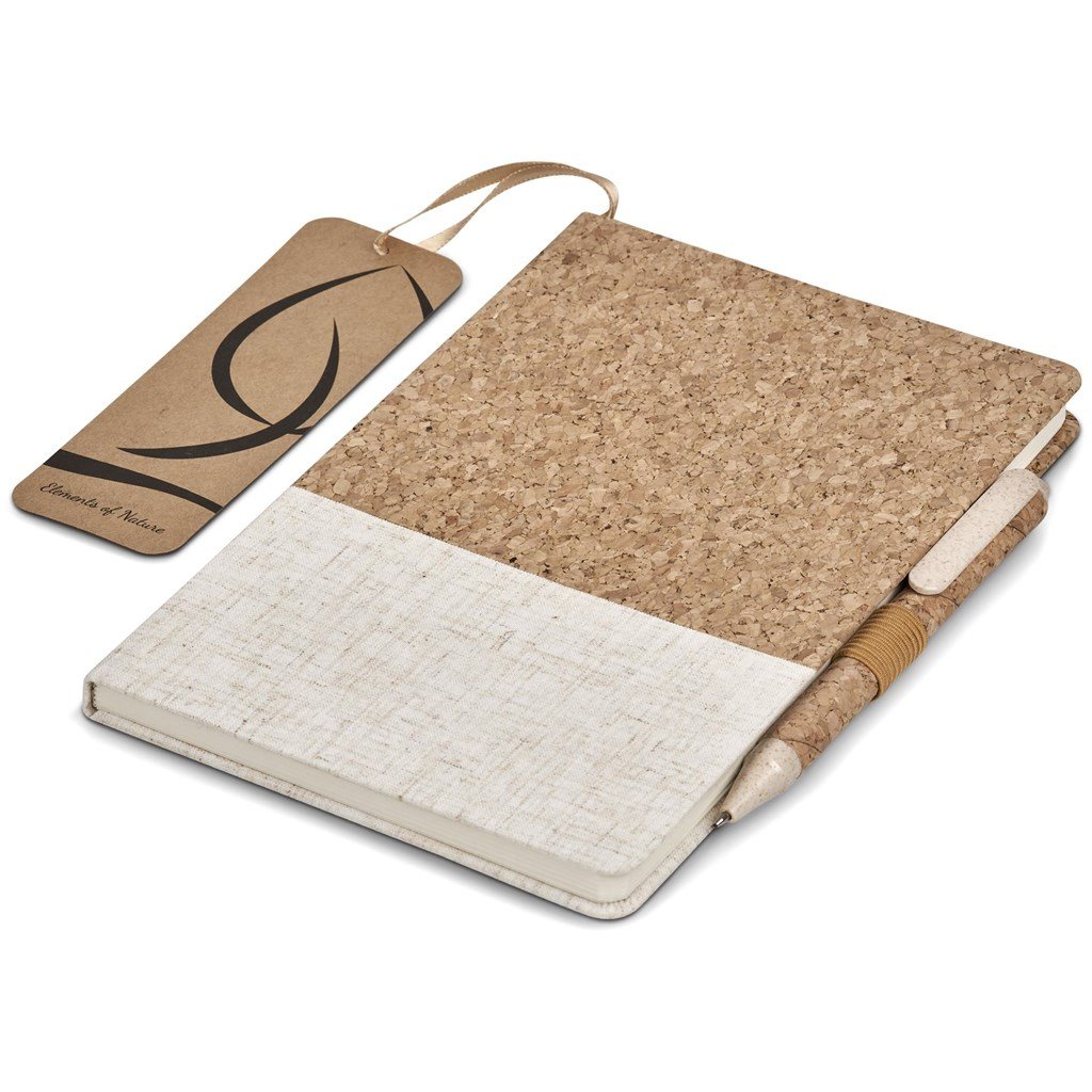 Okiyo Cardon Cork Notebook & Pen Set - Image 9