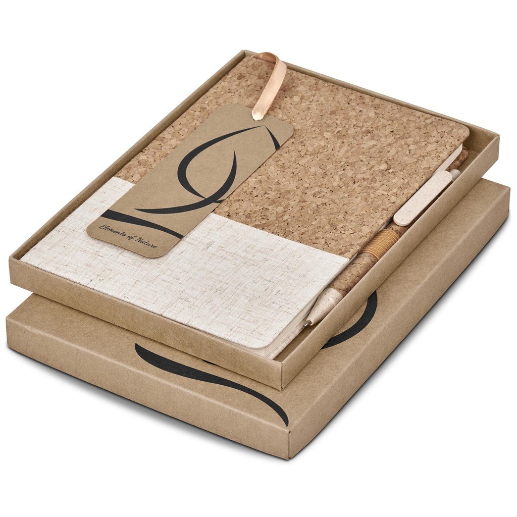 Okiyo Cardon Cork Notebook & Pen Set - Image 5