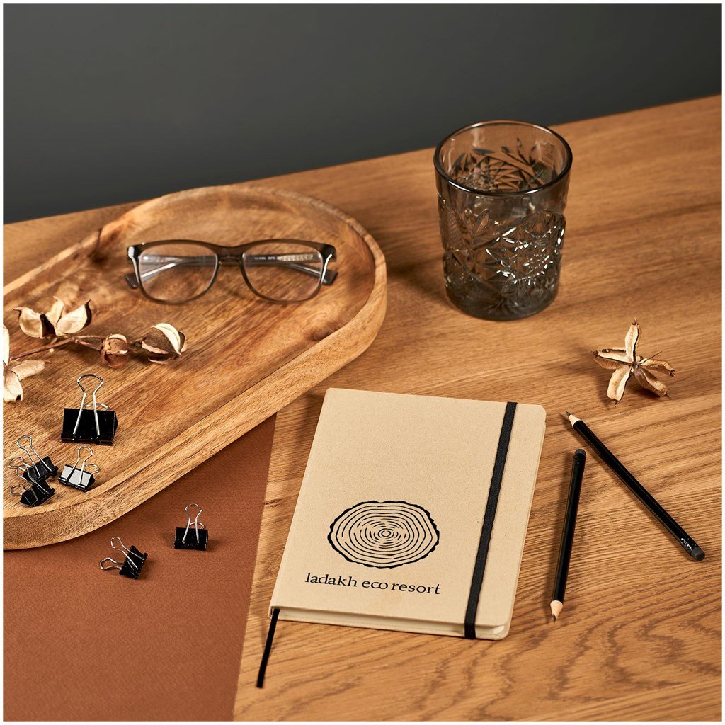 Okiyo FSC Certified Paper A5 Hard Cover Notebook - Image 4