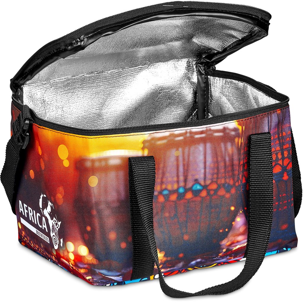 Pre-Printed Sample Hoppla Kruger Polyester 12-Can Cooler - Image 4