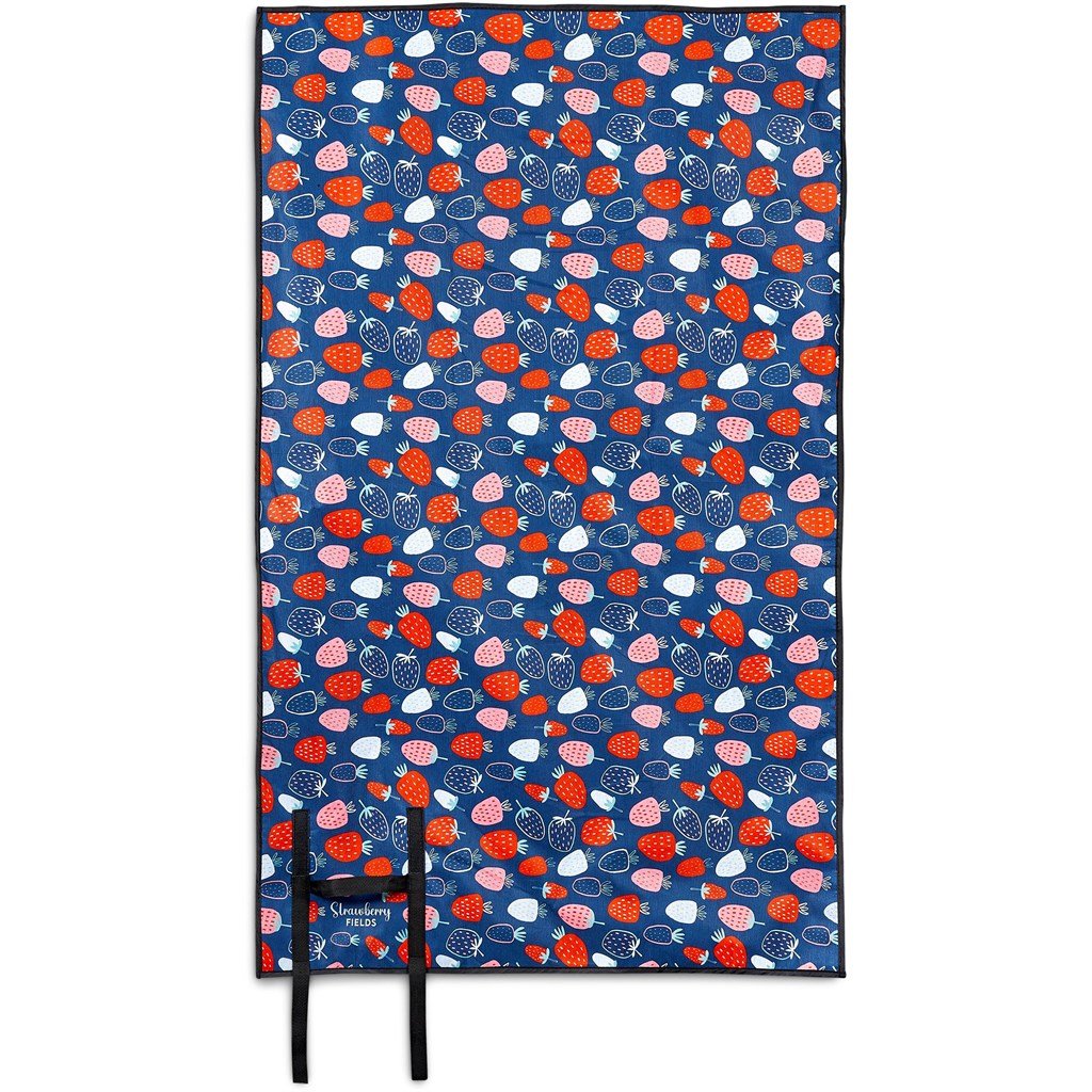 Pre-Printed Sample Hoppla Ivory Recycled PET Picnic Mat - Image 6