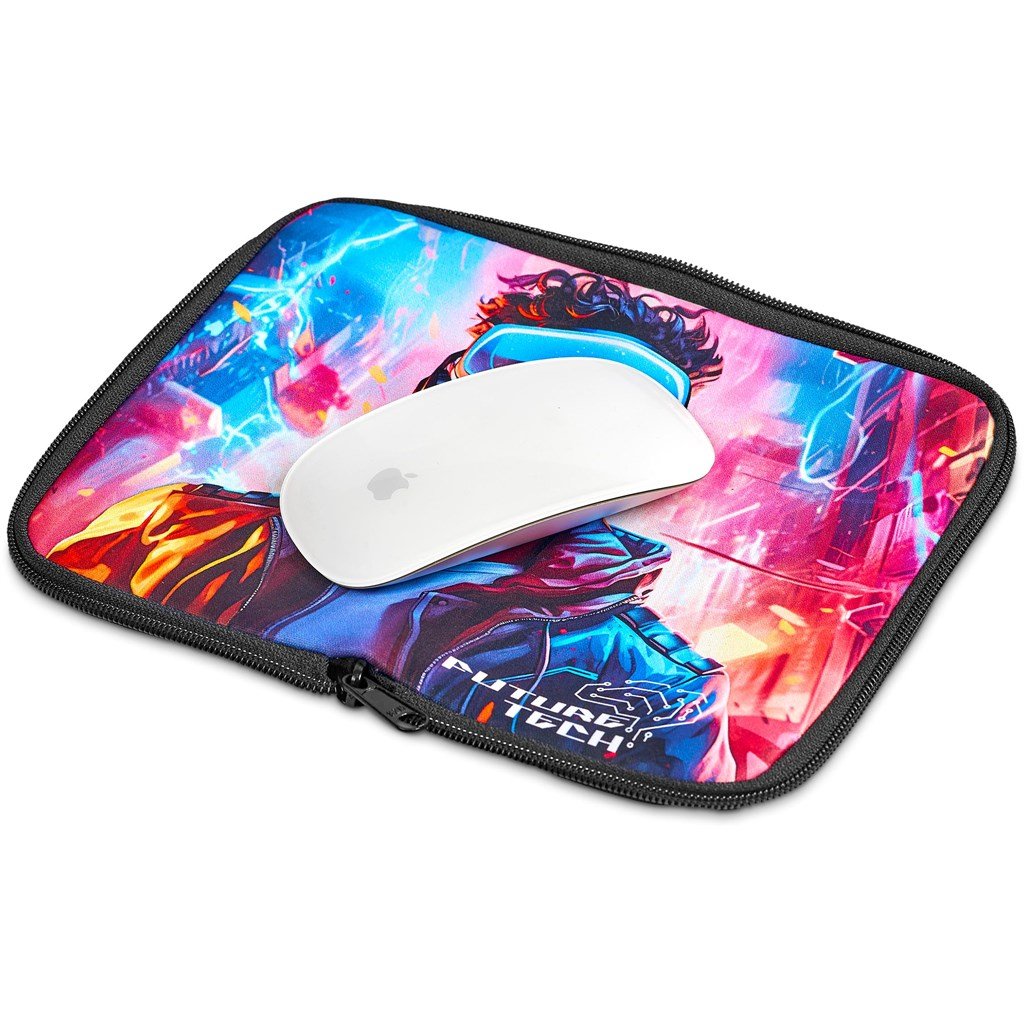 Pre-Printed Sample Hoppla Dinky Neoprene Mouse Pad Pouch - Image 2