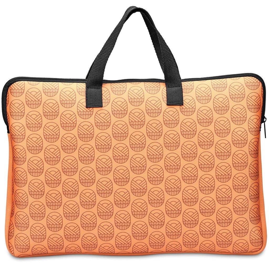 Pre-Printed Sample Hoppla Neoprene 15.6-inch Cloud Laptop Sleeve - Image 2