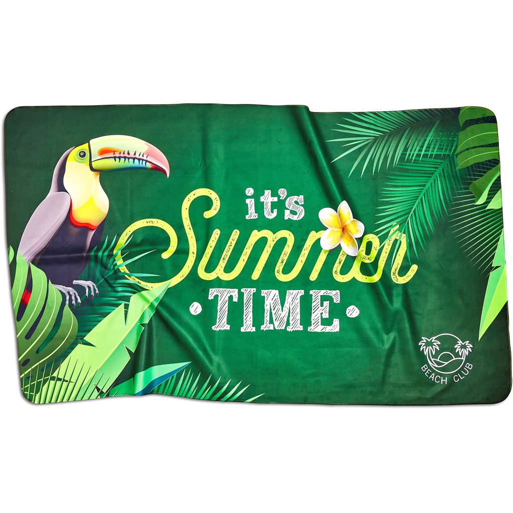 Pre-Printed Sample Hoppla Hula Beach Towel - Single Sided - Image 3