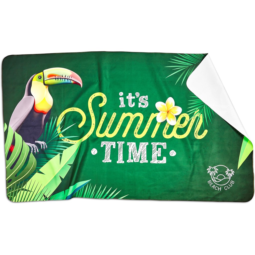 Pre-Printed Sample Hoppla Hula Beach Towel - Single Sided - Image 2