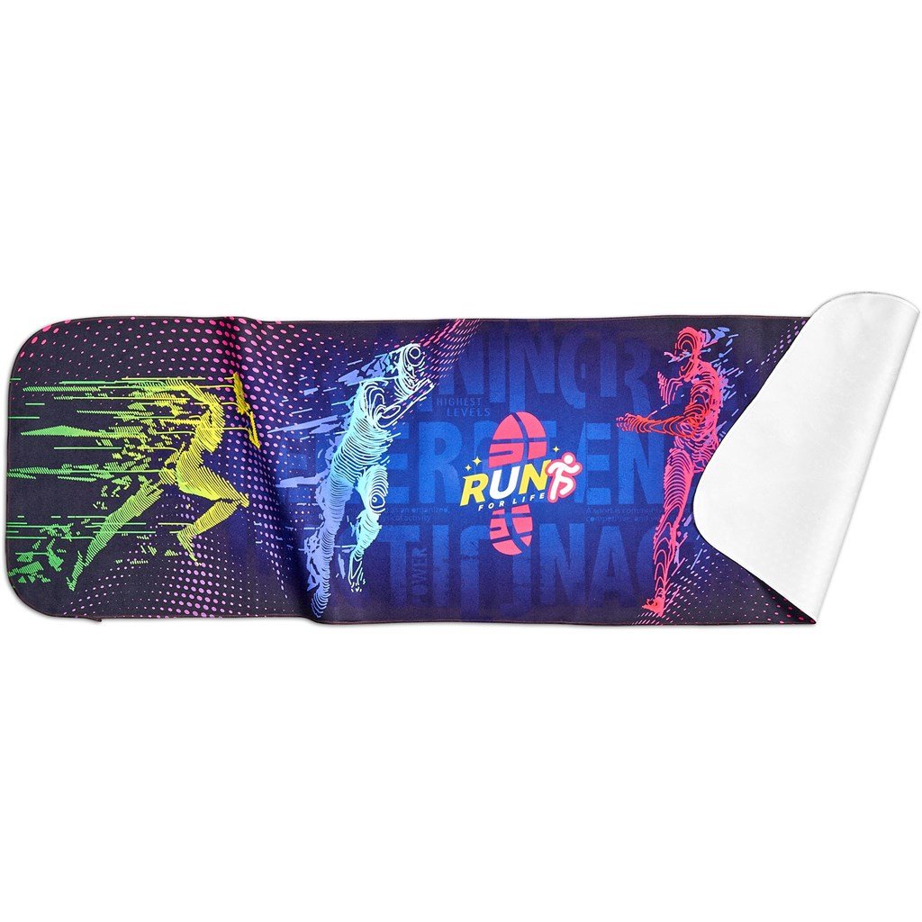 Pre-Printed Sample Hoppla Relay Sports Towel - Single Sided - Image 4
