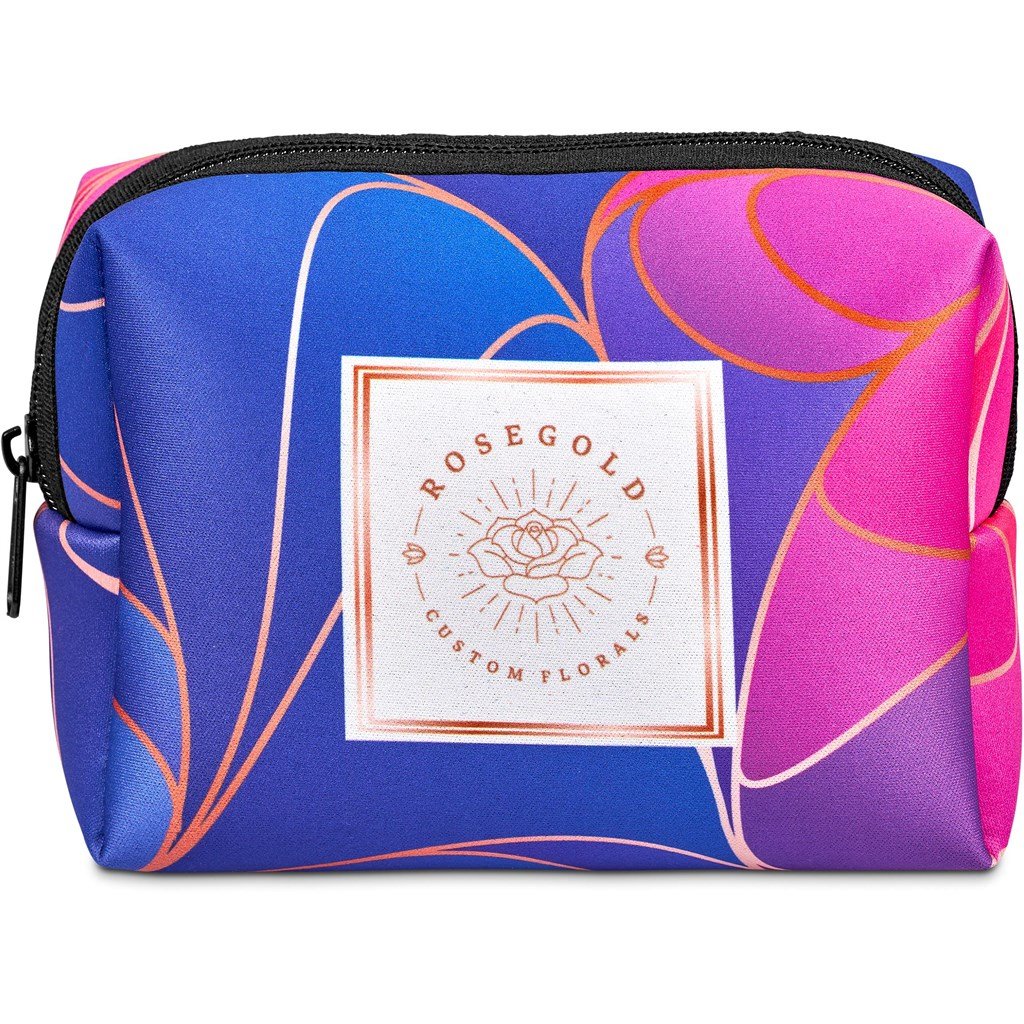 Pre-Printed Sample Hoppla Emma Neoprene Cosmetic Bag - Image 5