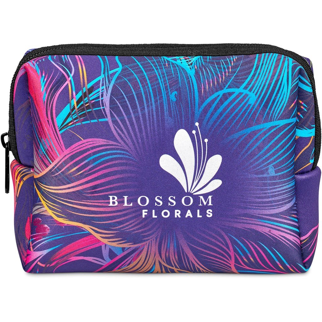 Pre-Printed Sample Hoppla Emma Neoprene Cosmetic Bag - Image 6
