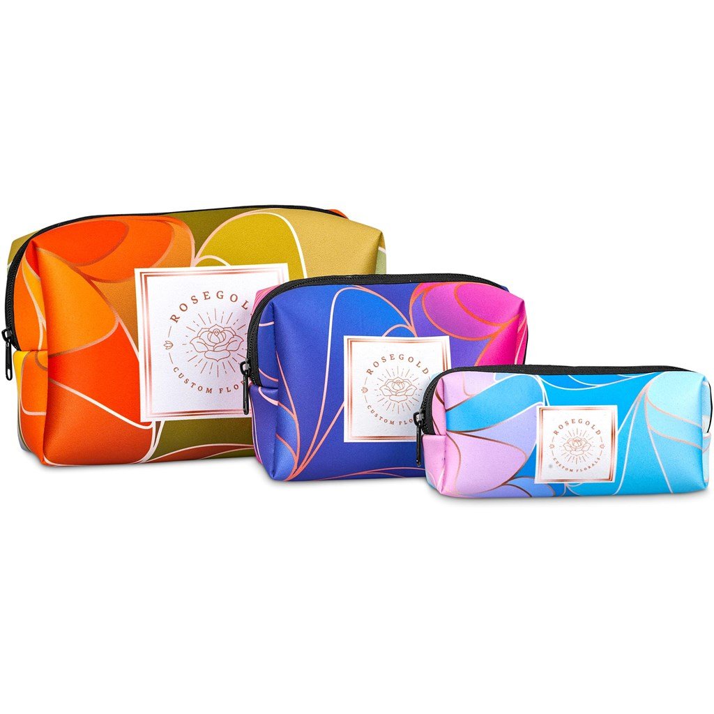 Pre-Printed Sample Hoppla Emma Neoprene Cosmetic Bag - Image 2