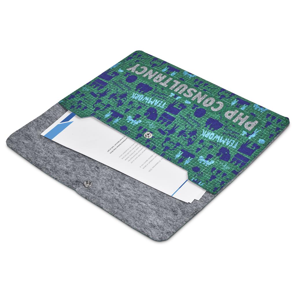 Hoppla Revo RPET Felt Document Holder - Image 4