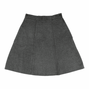 Girls Panelled School Skirt