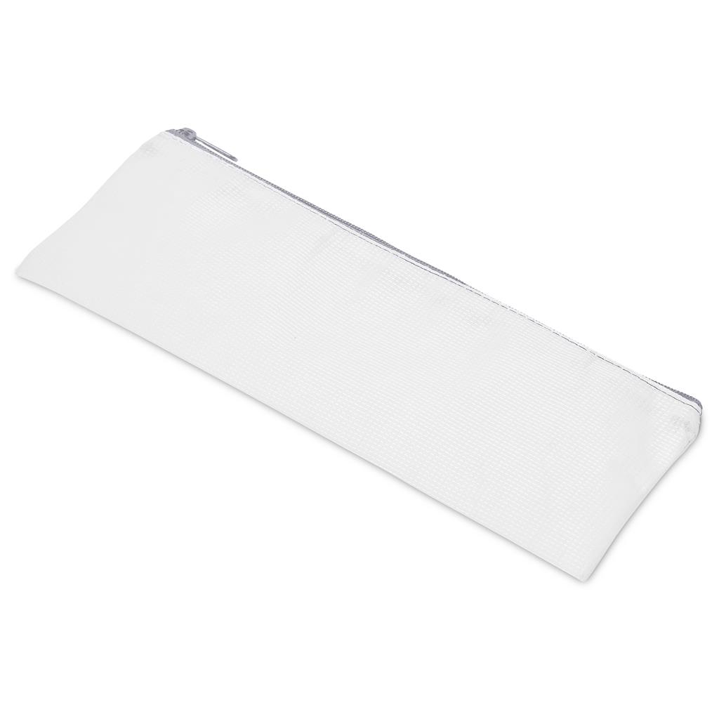 Pre-Production Sample Hoppla Parker Recycled PET Stitch-Bond Pencil Case - Image 3