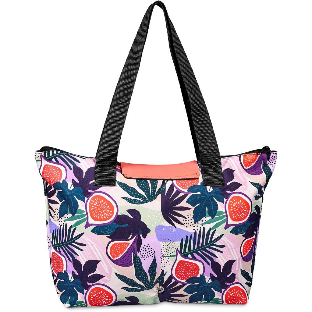 Pre-Production Sample Hoppla Rosebank Polyester Roll-Up Tote Bag - Image 5