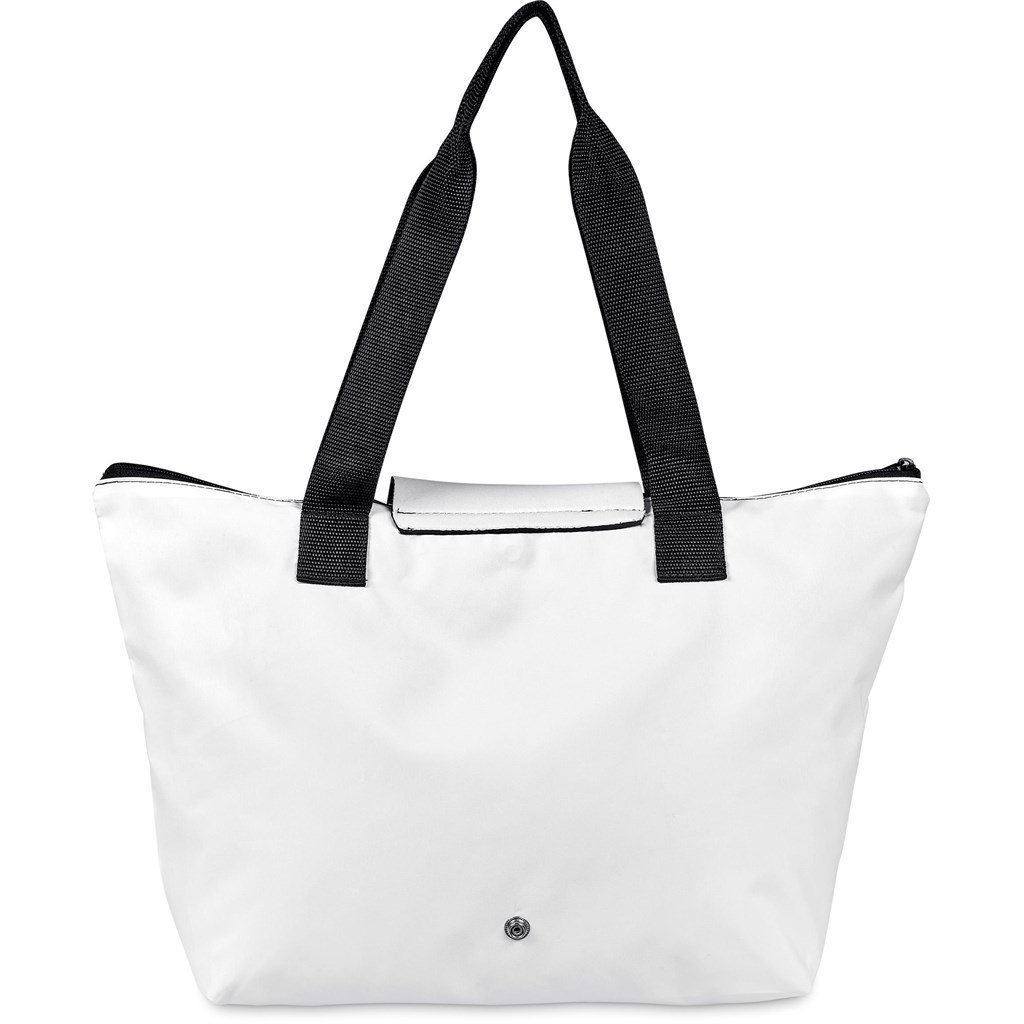 Pre-Production Sample Hoppla Rosebank Polyester Roll-Up Tote Bag - Image 10