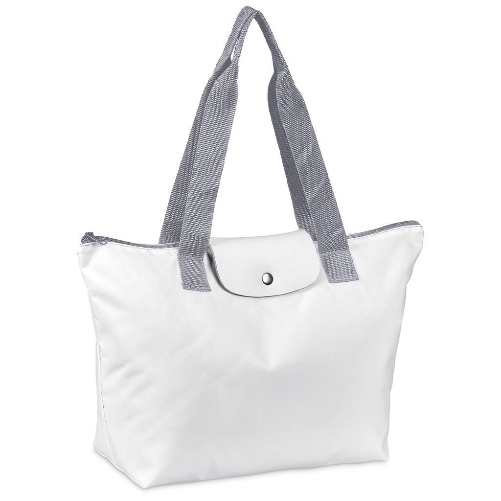 Pre-Production Sample Hoppla Rosebank Polyester Roll-Up Tote Bag - Image 6
