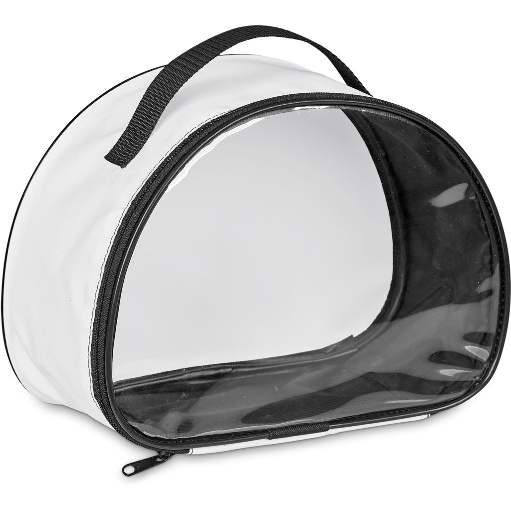 Pre-Production Sample Hoppla Aloe Toiletry Bag With PVC Front Window - Image 10