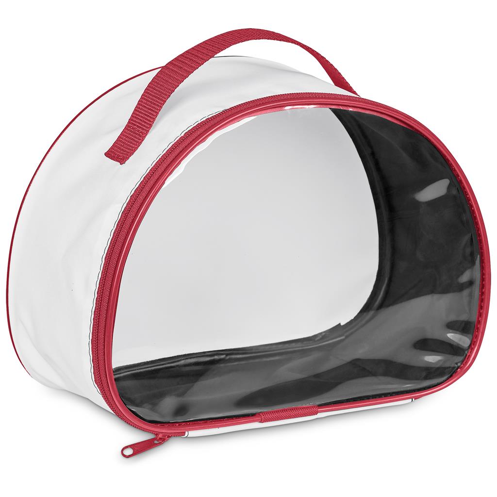 Pre-Production Sample Hoppla Aloe Toiletry Bag With PVC Front Window - Image 9