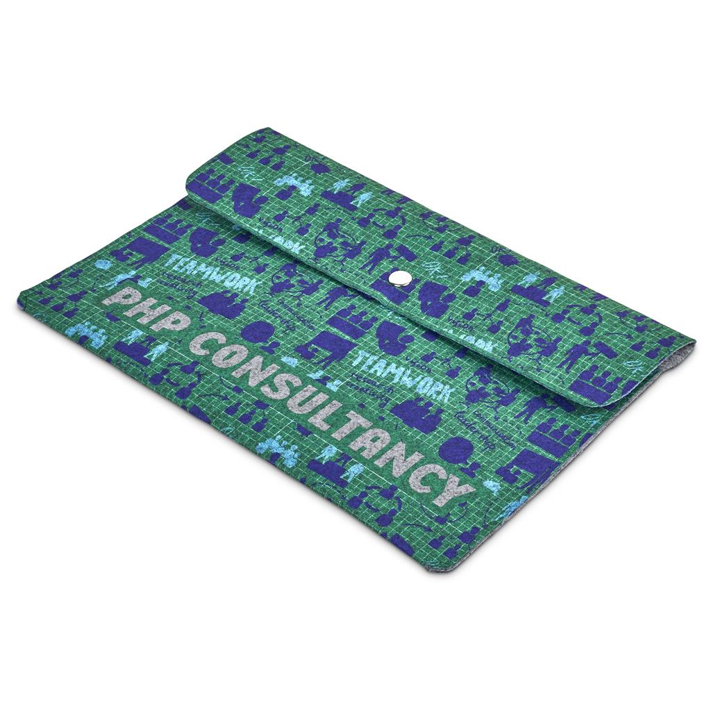 Pre-Production Sample Hoppla Revo RPET Felt Document Holder - Image 11