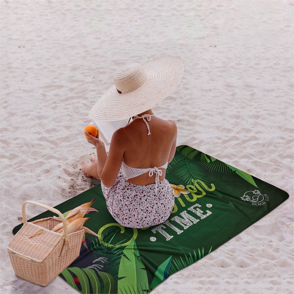 Pre-Production Sample Hoppla Hula Beach Towel -Single Sided Branding - Image 5