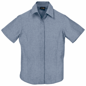 Oxford Blouse Short Sleeve Ladies
