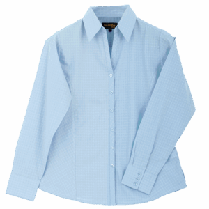 Pioneer Check Blouse Long Sleeve Ladies