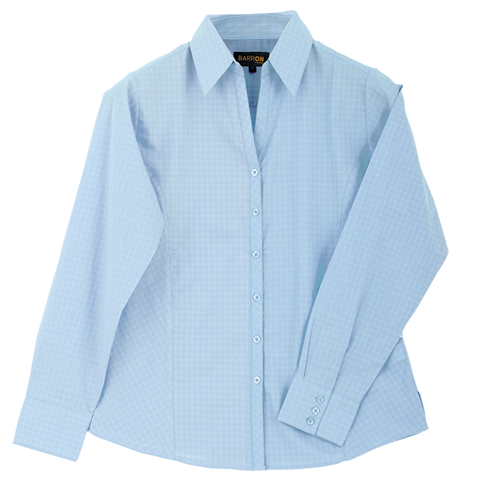 Pioneer Check Blouse Long Sleeve Ladies