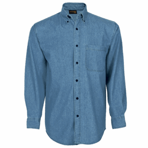 Denim Shirt Long Sleeve Mens