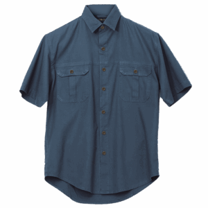 Plain Bush Shirt Mens