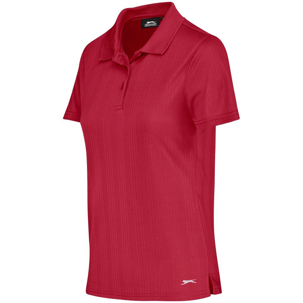 Ladies Florida Golf Shirt - Red - Image 3