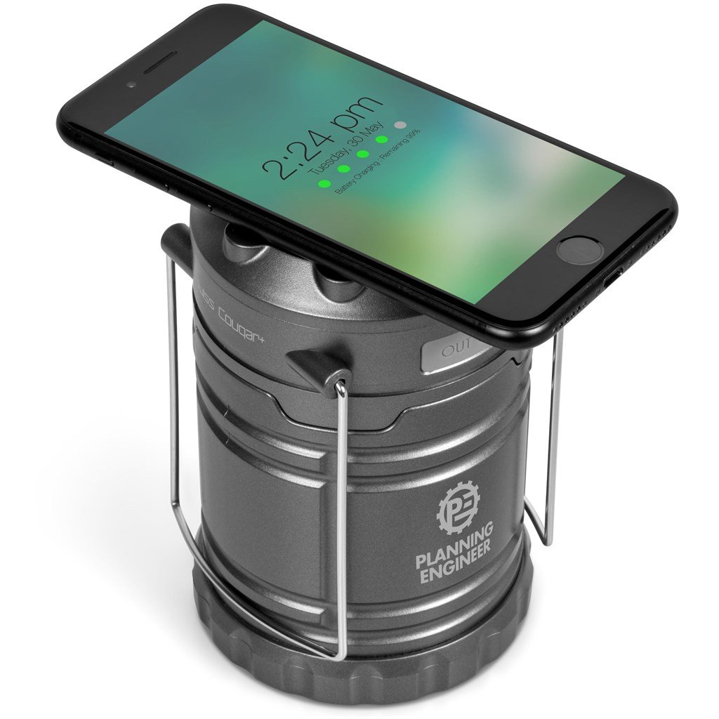 Swiss Cougar Cape Town Lantern & Wireless Charging Power Bank - 4,000mAh - Image 3
