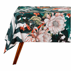 The Blck Pen Night Garden Cotton Rectangular Tablecloth