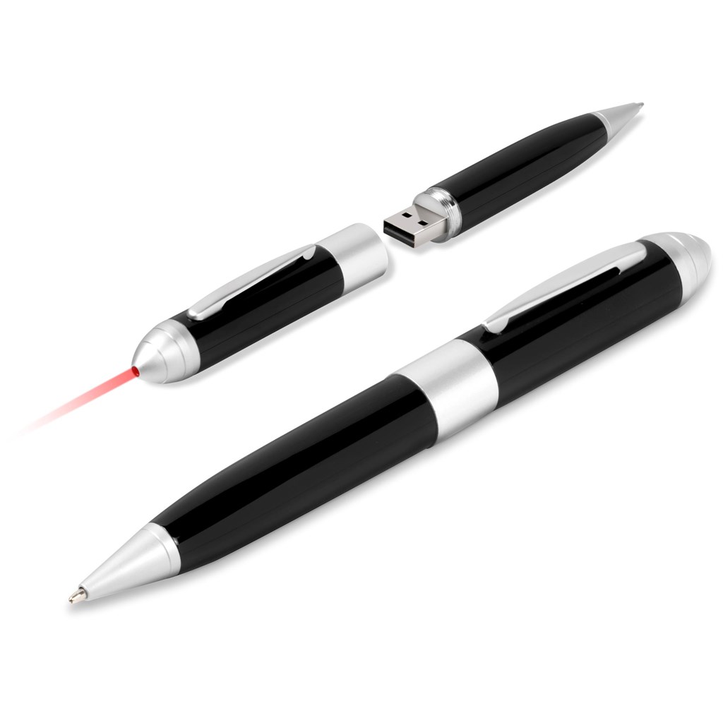 Kilobyte Flash Drive Pen & Laser Pointer - 8GB - Image 2